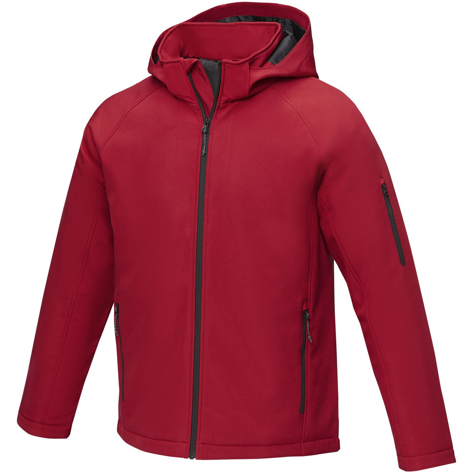 Giacca softshell imbottita da uomo Notus personalizzato con logo - Pubblienne