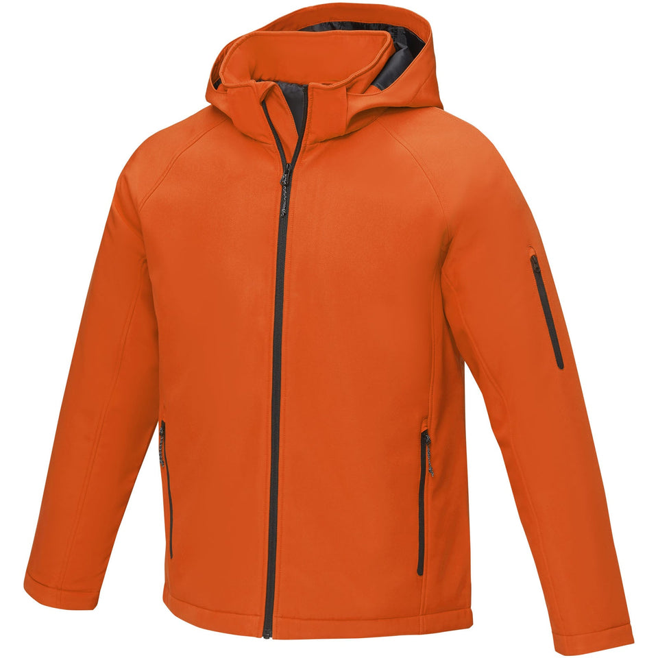 Giacca softshell imbottita da uomo Notus personalizzato con logo - Pubblienne