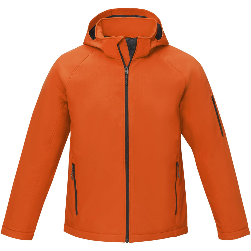 Giacca softshell imbottita da uomo Notus personalizzato con logo - Pubblienne