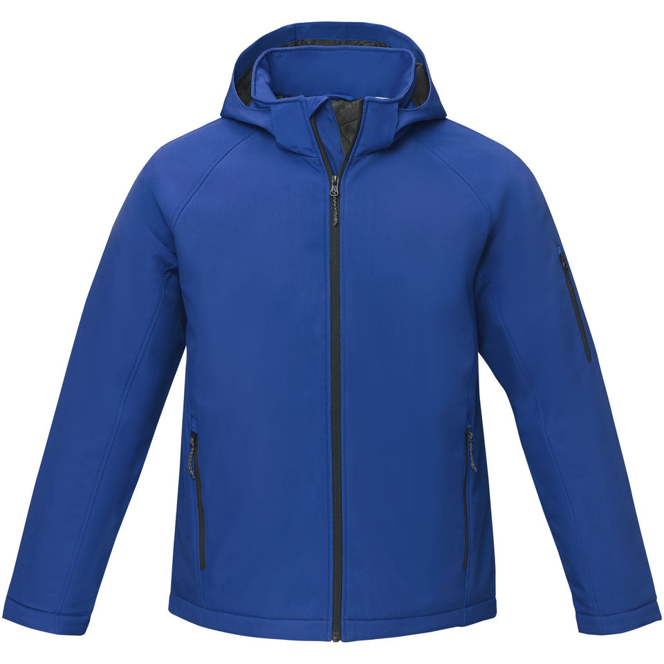 Giacca softshell imbottita da uomo Notus personalizzato con logo - Pubblienne