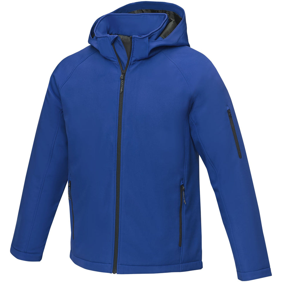 Giacca softshell imbottita da uomo Notus personalizzato con logo - Pubblienne