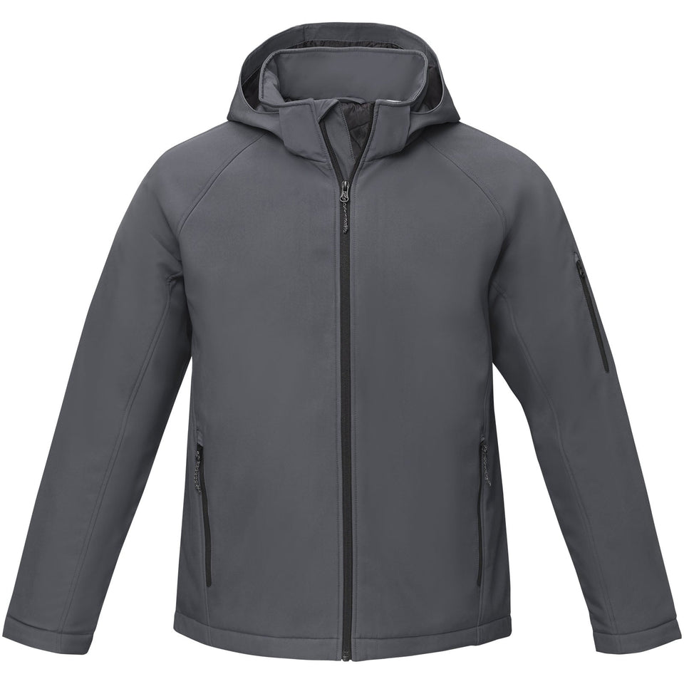 Giacca softshell imbottita da uomo Notus personalizzato con logo - Pubblienne