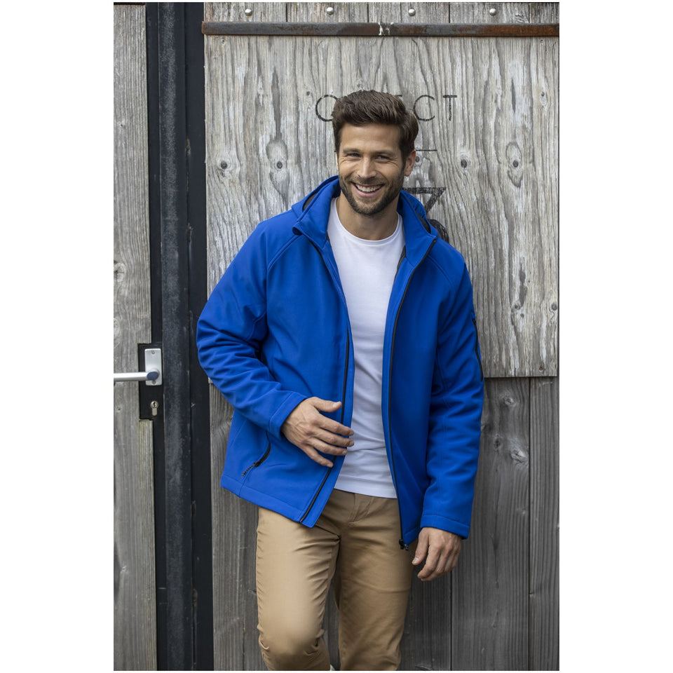 Giacca softshell imbottita da uomo Notus personalizzato con logo - Pubblienne
