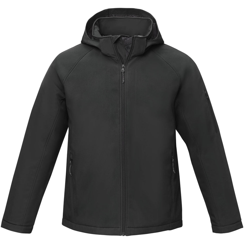 Giacca softshell imbottita da uomo Notus personalizzato con logo - Pubblienne