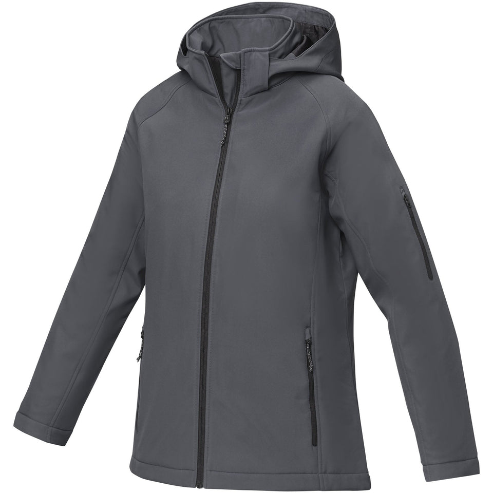 Giacca softshell imbottita da donna Notus personalizzato con logo - Pubblienne