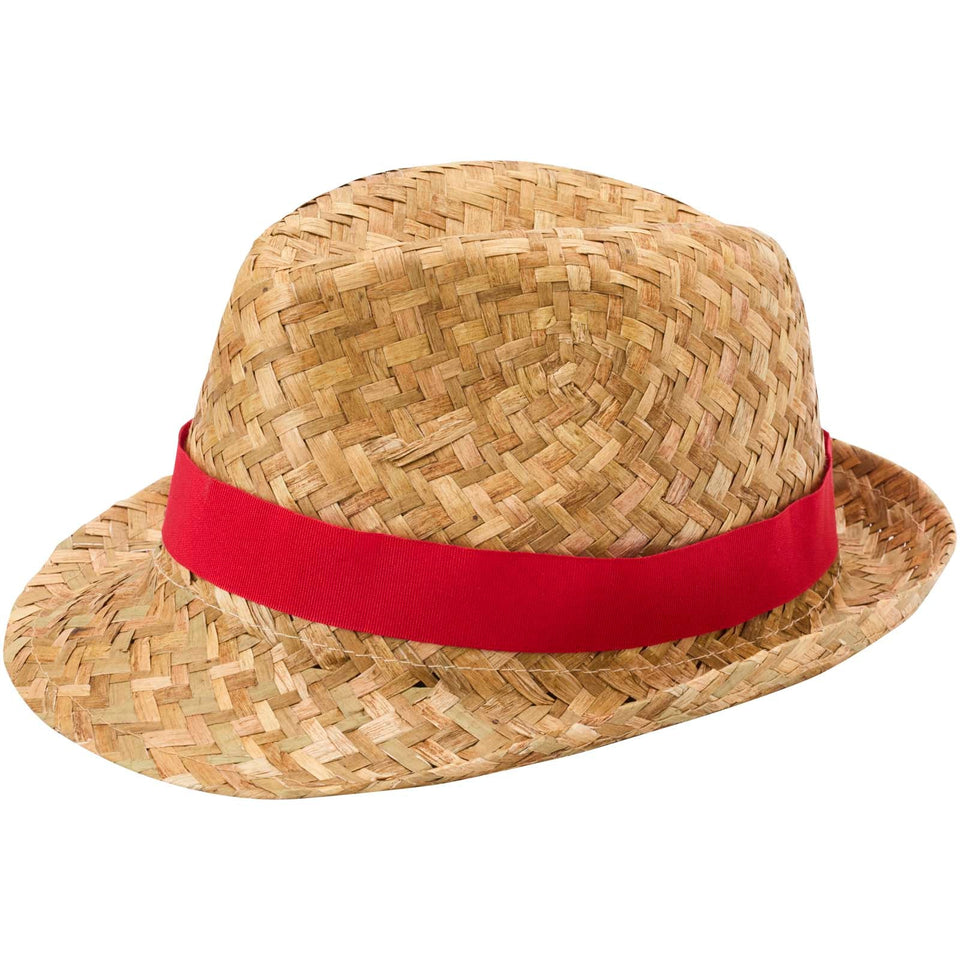 Cappello di paglia Pricus personalizzato con logo - Pubblienne
