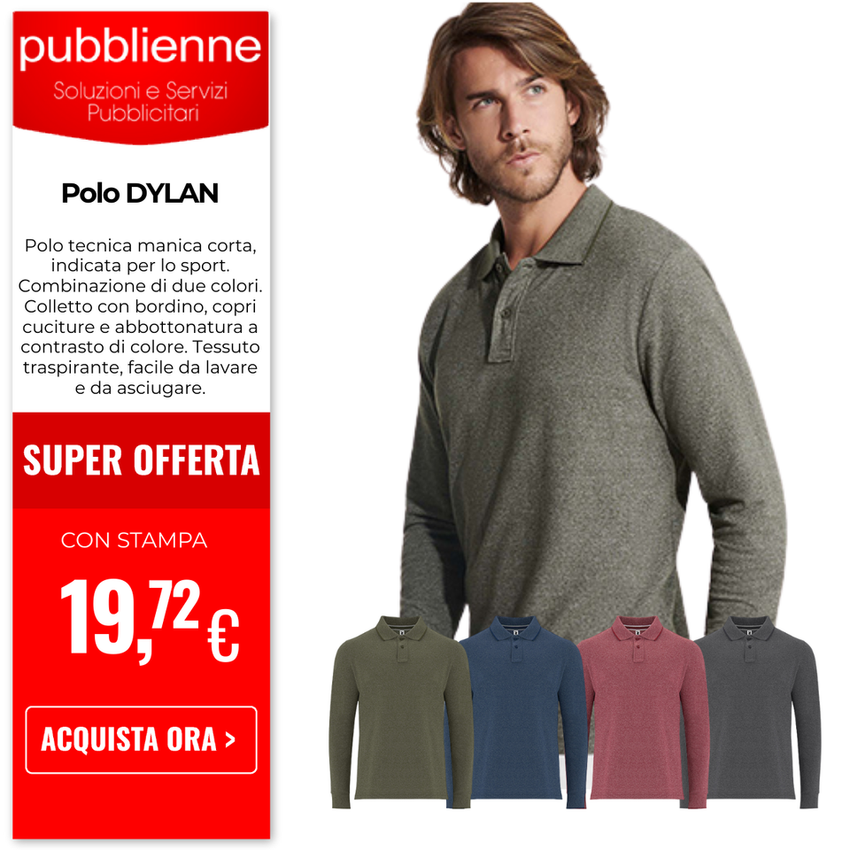 DYLAN personalizzato con logo - Pubblienne