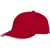 Cappellino con visiera sandwich Styx a 5 pannelli personalizzato con logo - Pubblienne