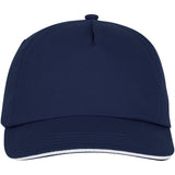 Cappellino con visiera sandwich Styx a 5 pannelli personalizzato con logo - Pubblienne