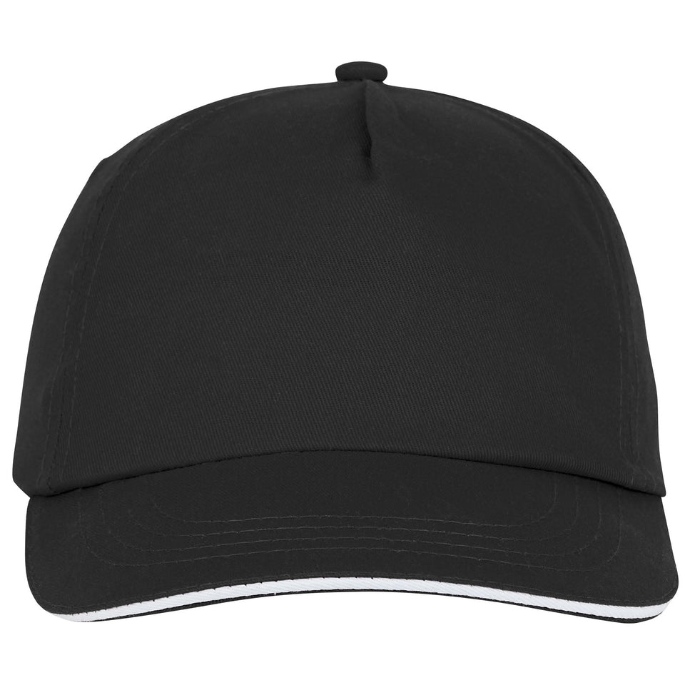 Cappellino con visiera sandwich Styx a 5 pannelli personalizzato con logo - Pubblienne