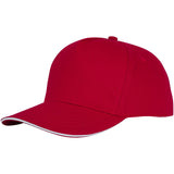 Cappellino con visiera sandwich Ceto a 5 pannelli personalizzato con logo - Pubblienne