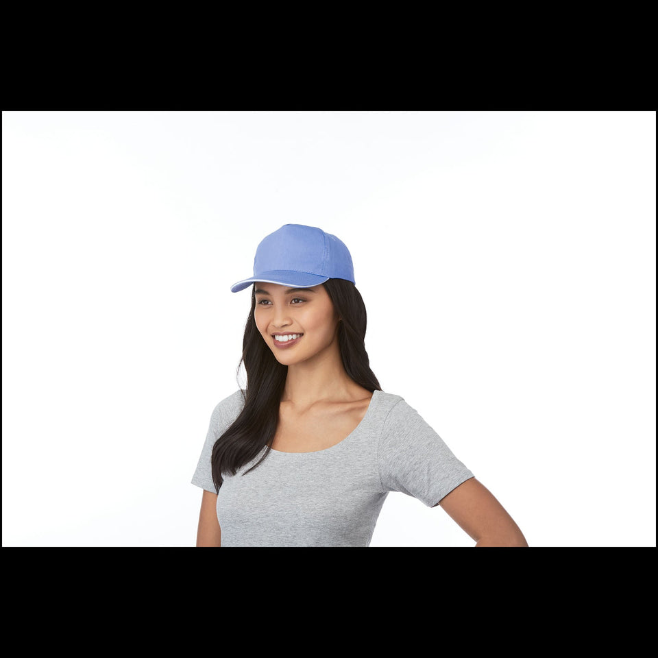 Cappellino con visiera sandwich Ceto a 5 pannelli personalizzato con logo - Pubblienne