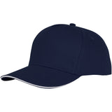 Cappellino con visiera sandwich Ceto a 5 pannelli personalizzato con logo - Pubblienne