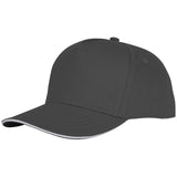 Cappellino con visiera sandwich Ceto a 5 pannelli personalizzato con logo - Pubblienne