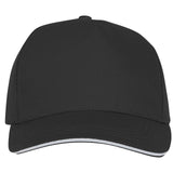 Cappellino con visiera sandwich Ceto a 5 pannelli personalizzato con logo - Pubblienne