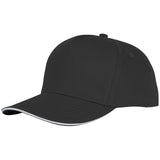 Cappellino con visiera sandwich Ceto a 5 pannelli personalizzato con logo - Pubblienne