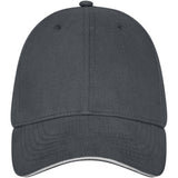 Cappellino Darton a 6 pannelli con visiera a sandwich personalizzato con logo - Pubblienne