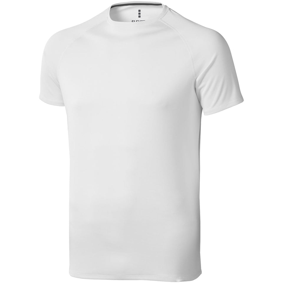 T-shirt cool-fit Niagara a manica corta da uomo personalizzato con logo - Pubblienne