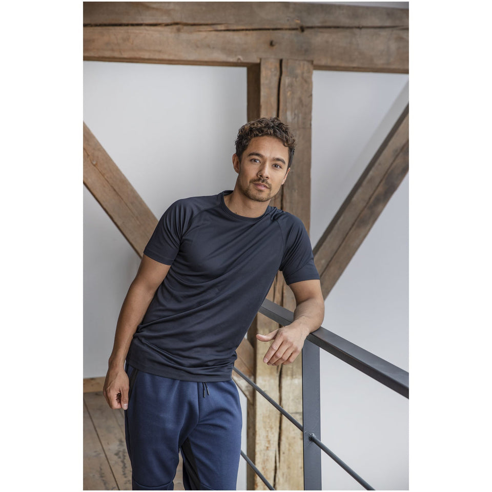 T-shirt cool-fit Niagara a manica corta da uomo personalizzato con logo - Pubblienne