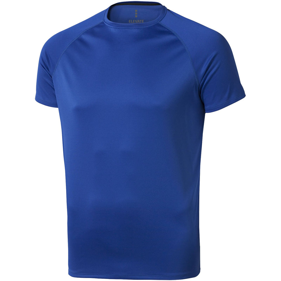 T-shirt cool-fit Niagara a manica corta da uomo personalizzato con logo - Pubblienne