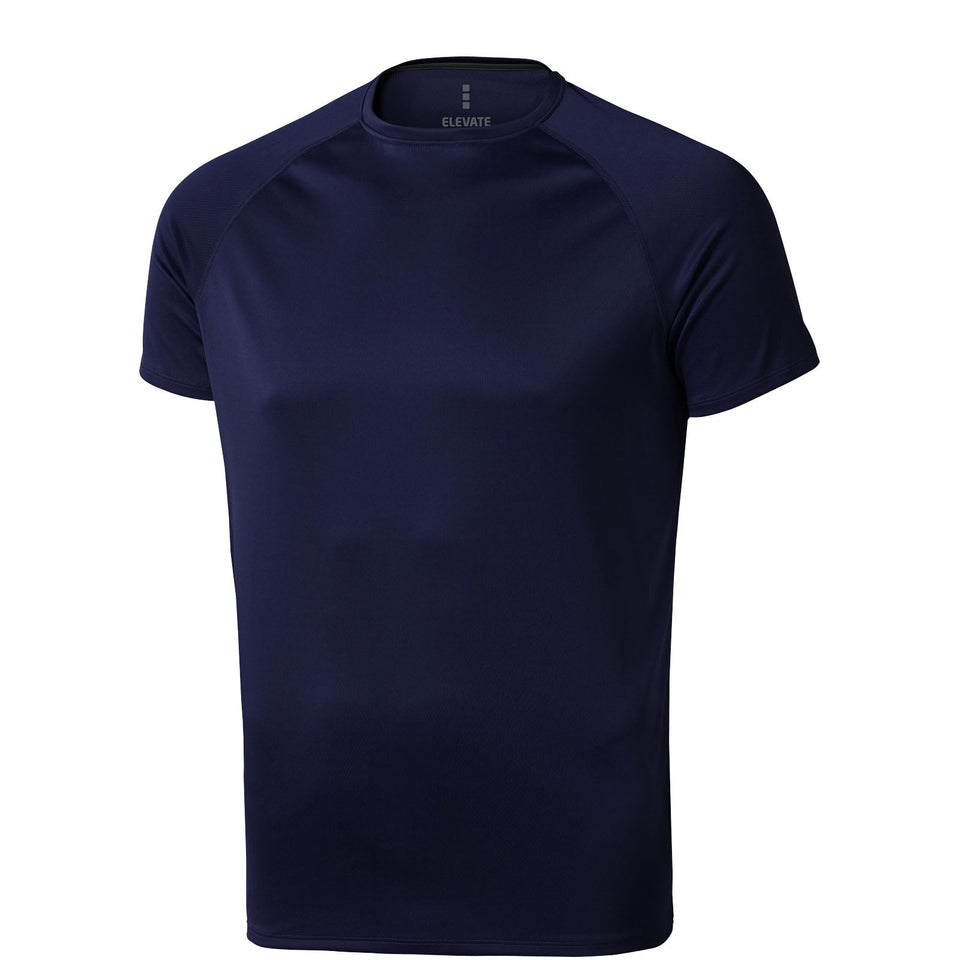 T-shirt cool-fit Niagara a manica corta da uomo personalizzato con logo - Pubblienne