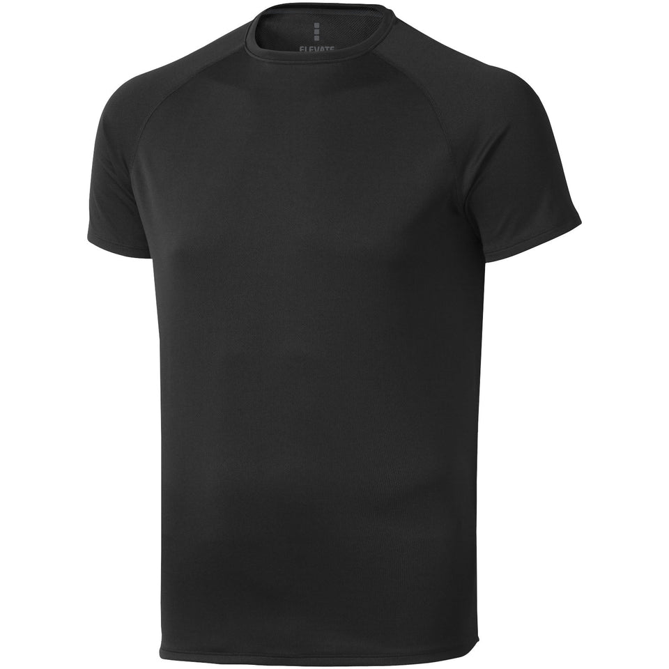 T-shirt cool-fit Niagara a manica corta da uomo personalizzato con logo - Pubblienne