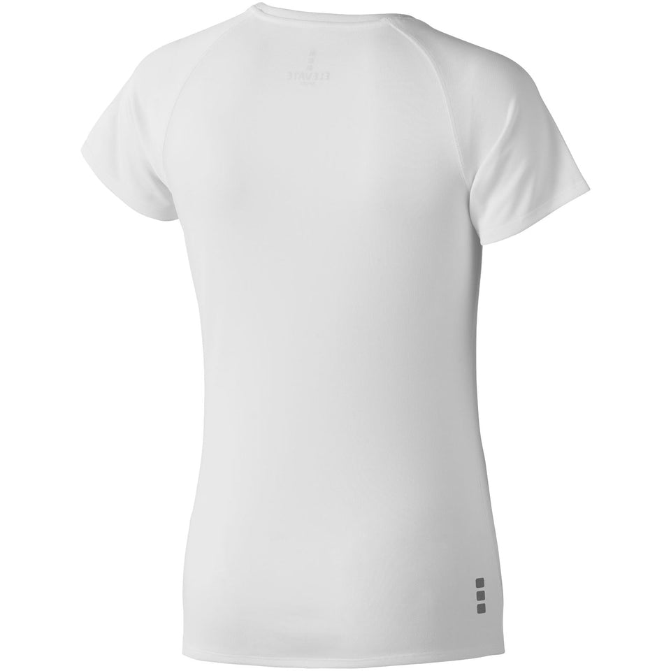 T-shirt cool fit Niagara a manica corta da donna personalizzato con logo - Pubblienne