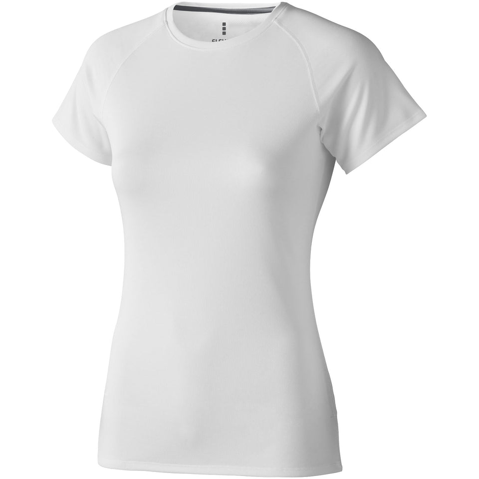 T-shirt cool fit Niagara a manica corta da donna personalizzato con logo - Pubblienne