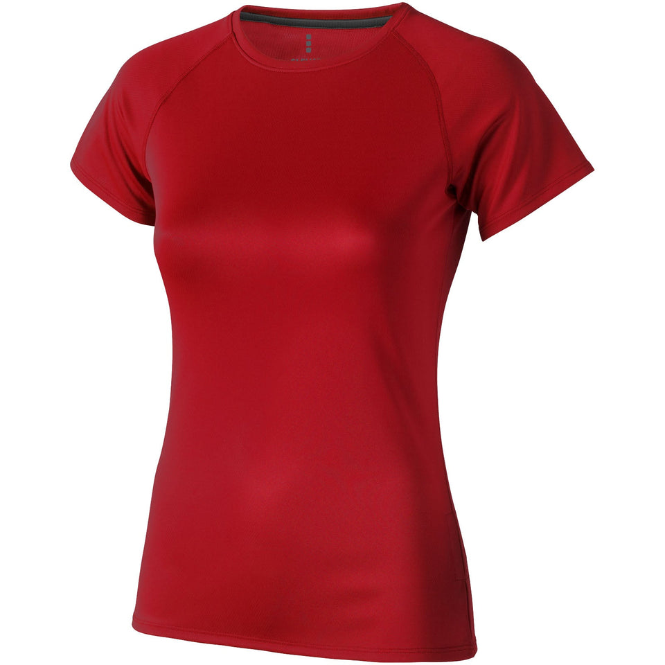 T-shirt cool fit Niagara a manica corta da donna personalizzato con logo - Pubblienne