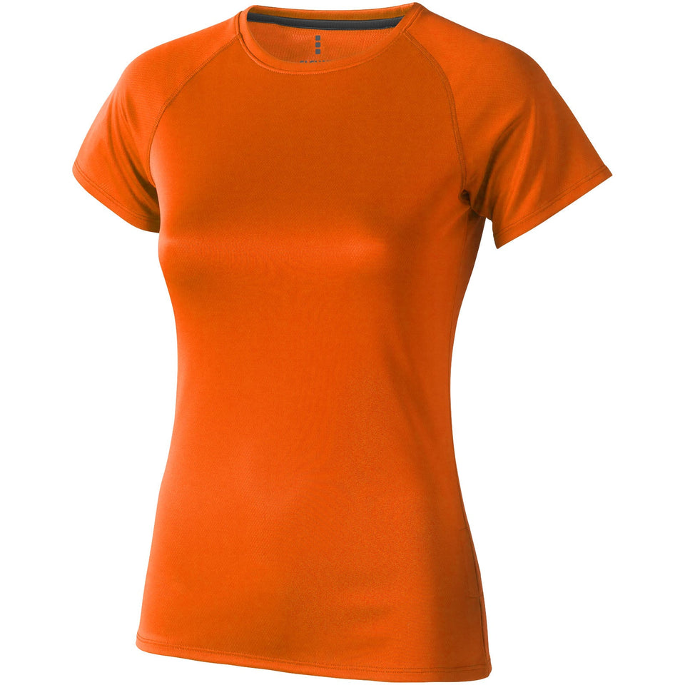 T-shirt cool fit Niagara a manica corta da donna personalizzato con logo - Pubblienne
