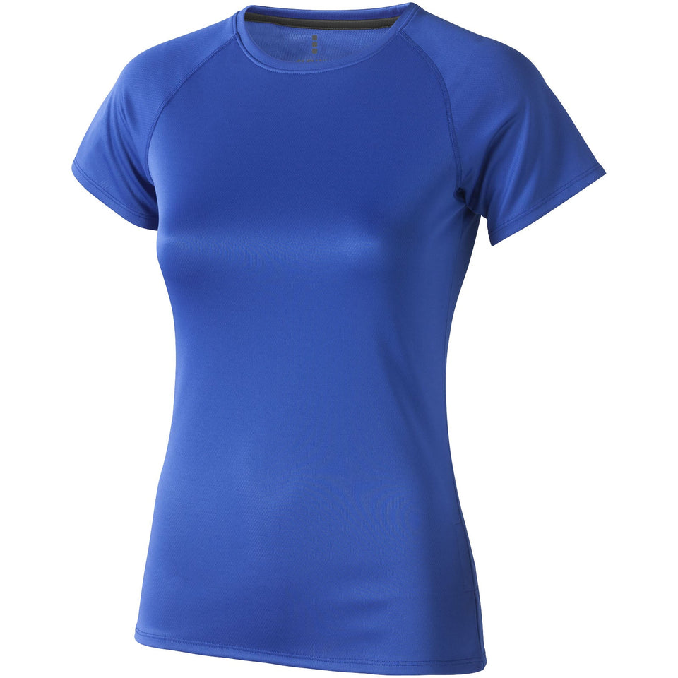 T-shirt cool fit Niagara a manica corta da donna personalizzato con logo - Pubblienne