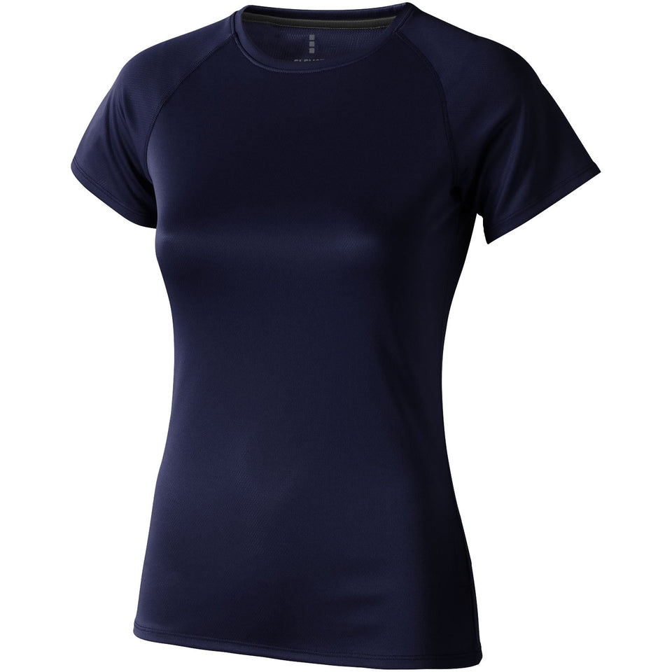 T-shirt cool fit Niagara a manica corta da donna personalizzato con logo - Pubblienne