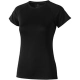 T-shirt cool fit Niagara a manica corta da donna personalizzato con logo - Pubblienne