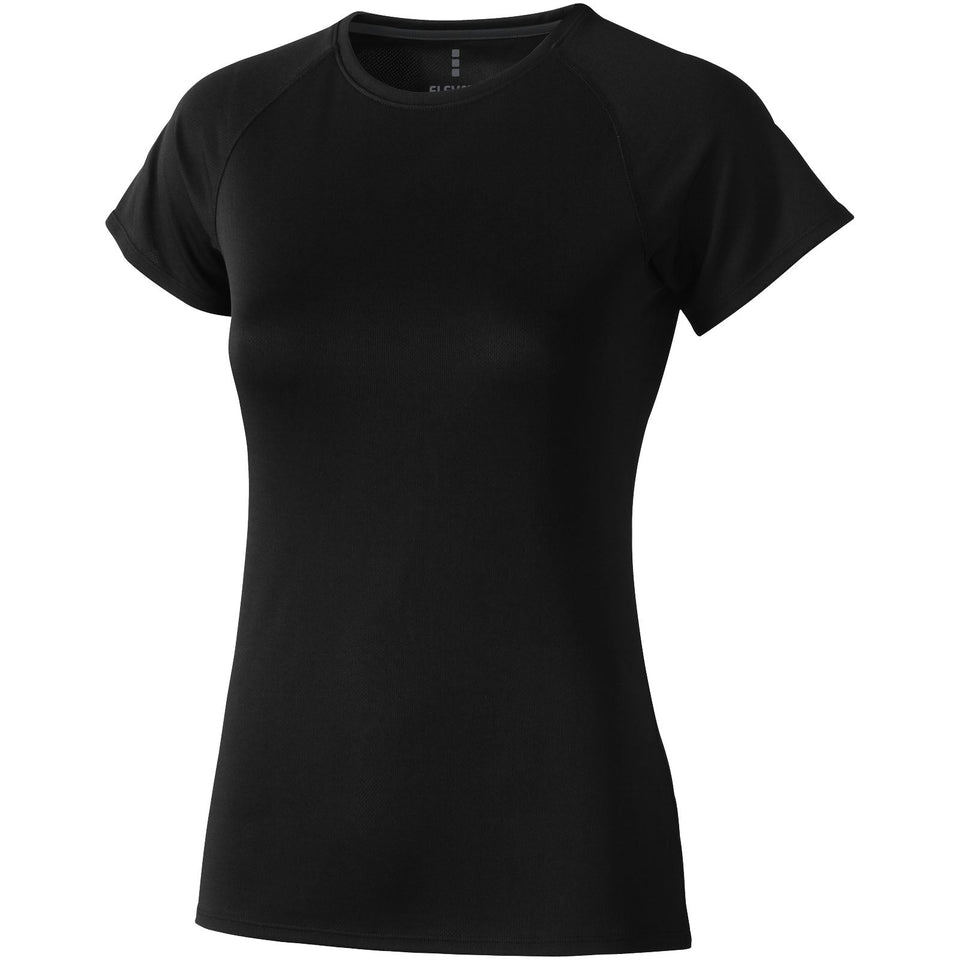T-shirt cool fit Niagara a manica corta da donna personalizzato con logo - Pubblienne