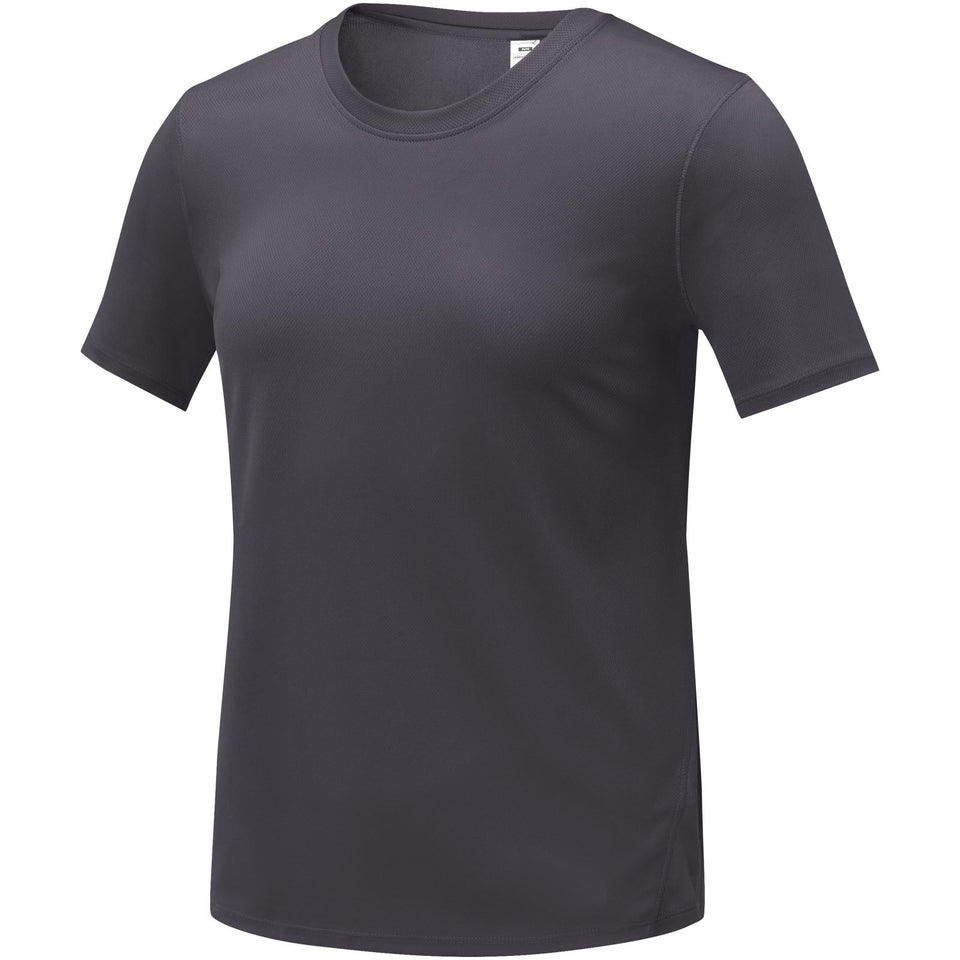 T-shirt a maniche corte cool fit da donna Kratos personalizzato con logo - Pubblienne