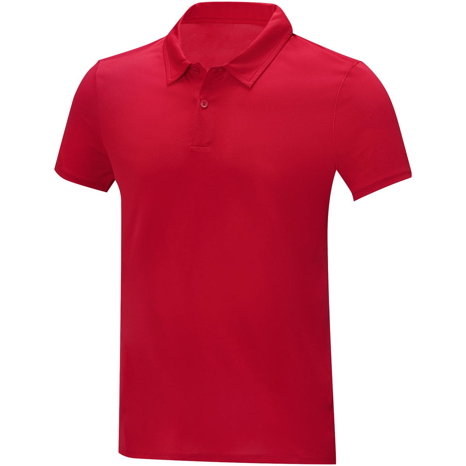 Polo cool-fit a maniche corte da uomo Deimos personalizzato con logo - Pubblienne