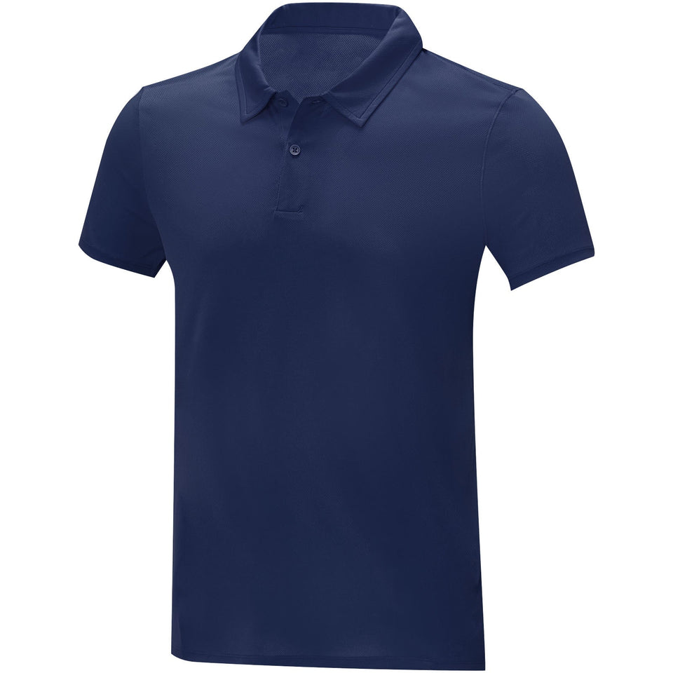 Polo cool-fit a maniche corte da uomo Deimos personalizzato con logo - Pubblienne