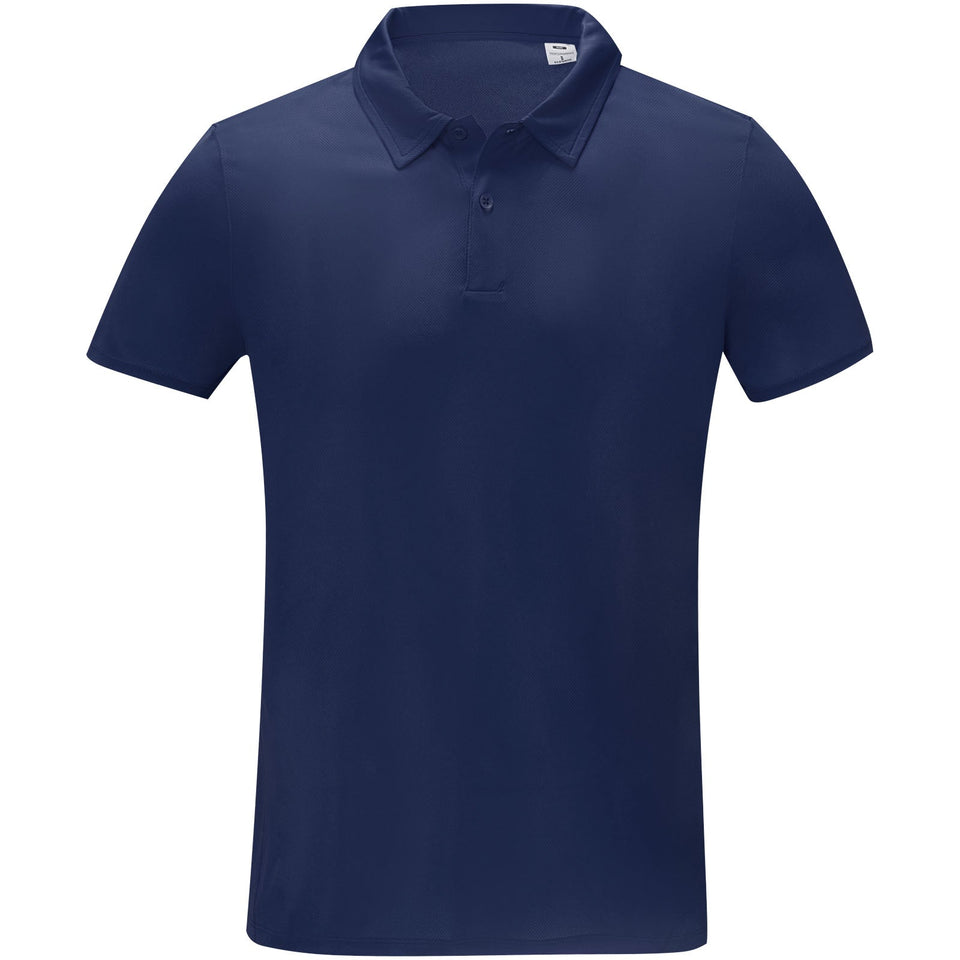 Polo cool-fit a maniche corte da uomo Deimos personalizzato con logo - Pubblienne