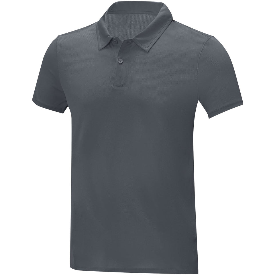Polo cool-fit a maniche corte da uomo Deimos personalizzato con logo - Pubblienne