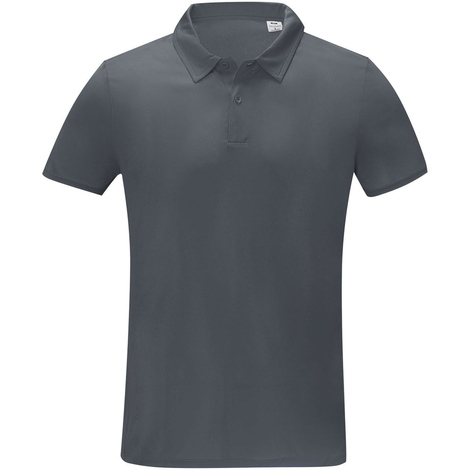 Polo cool-fit a maniche corte da uomo Deimos personalizzato con logo - Pubblienne