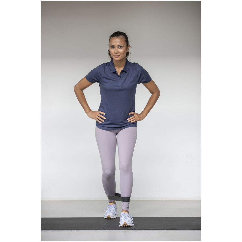 Polo cool-fit a maniche corte da donna Deimos personalizzato con logo - Pubblienne