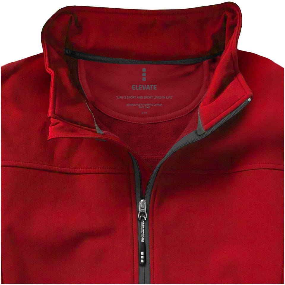 Giacca softshell Langley da uomo personalizzato con logo - Pubblienne