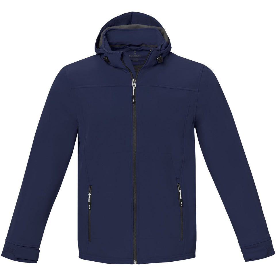 Giacca softshell Langley da uomo personalizzato con logo - Pubblienne