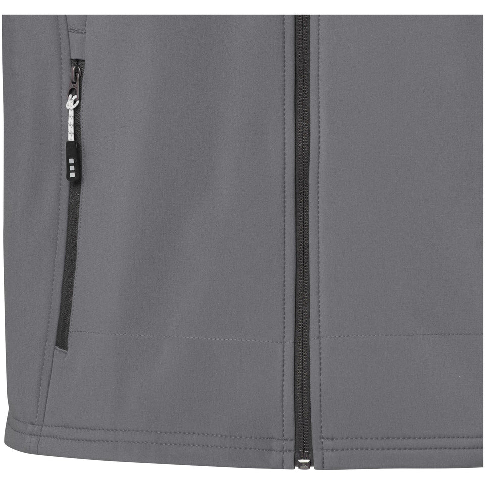 Giacca softshell Langley da uomo personalizzato con logo - Pubblienne