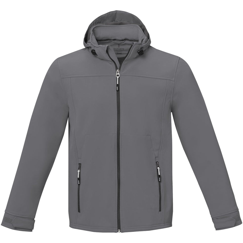 Giacca softshell Langley da uomo personalizzato con logo - Pubblienne