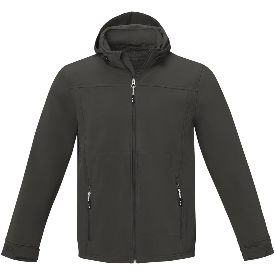 Giacca softshell Langley da uomo personalizzato con logo - Pubblienne