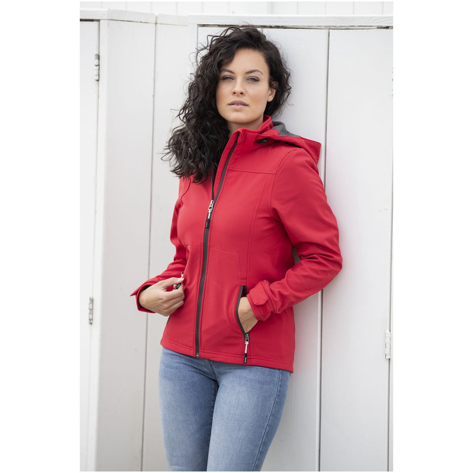 Giacca softshell Langley da donna personalizzato con logo - Pubblienne