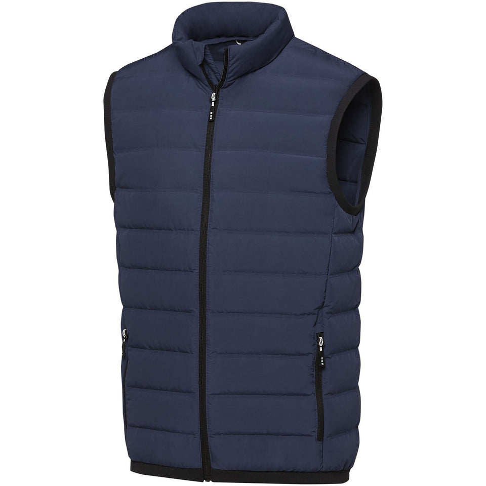 Piumino termico smanicato da uomo Caltha personalizzato con logo - Pubblienne