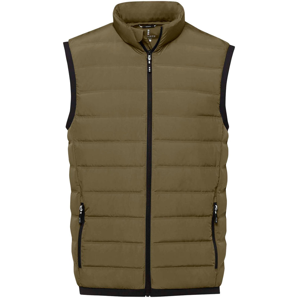 Piumino termico smanicato da uomo Caltha personalizzato con logo - Pubblienne