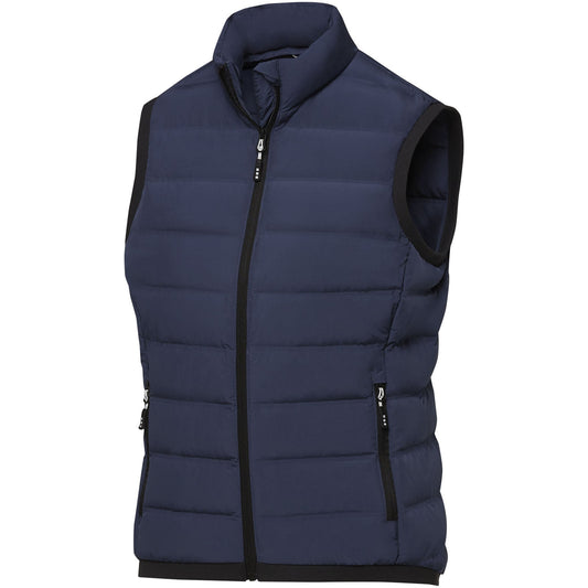 Piumino termico smanicato da donna Caltha personalizzato con logo - Pubblienne